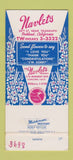 Matchbook Cover - Navlet's Nursery Oakland CA 30 Strike