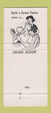Matchbook Cover - Farmers and Merchants Bank De Leon TX 30 Strike