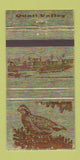 Matchbook Cover - Quail Valley Golf Club Missouri City? TX 30 Strike