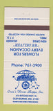 Matchbook Cover - Orsie's Flower Shop Glen Burnie MD 30 Strike