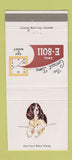 Matchbook Cover - Fort Wayne National Bank IN 30 Strike