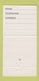 Matchbook Cover - Friday Restaurant Toronto ON 30 Strike