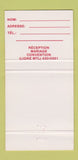 Matchbook Cover - Hotel La Louisiane Mont Rolland QC 30 Strike