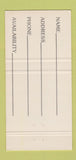 Matchbook Cover - Bananas Tavern Lexington KY 30 Strike
