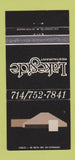 Matchbook Cover - Lakeside Restaurant Newport Beach CA 30 Strike