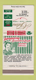Matchbook Cover - A Talone Cleaner Tailor Furrier Paoli Ardmore PA 30 Strike