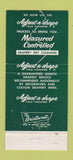 Matchbook Cover - A Talone Cleaner Tailor Furrier Paoli Ardmore PA 30 Strike