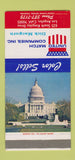 Matchbook Cover - United Match Companies Los Angeles CA Dick Macgurn 30 Strike