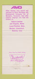 Matchbook Cover - The Eagle's Nest Empire Room Auburn Lewiston ME 30 Strike