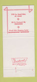 Matchbook Cover - Hamiltonian Federal Savings St Louis Ferguson MO 30 Strike