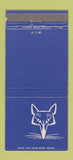 Matchbook Cover - Blue Fox Lakewood OH 30 Strike