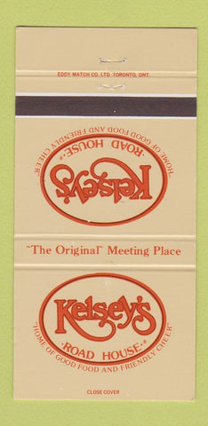 Matchbook Cover - Kelsey's Road House 30 Strike