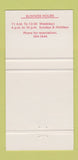 Matchbook Cover - Greko's Steak House 30 Strike