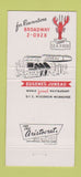 Matchbook Cover - Eugene's Restaurant Milwaukee WI 30 Strike