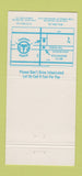 Matchbook Cover - Exchange Club Arlington TX 30 Strike