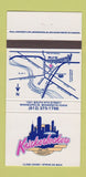 Matchbook Cover - Knickerbockers Cafe Bar Minneapolis MN 30 Strike