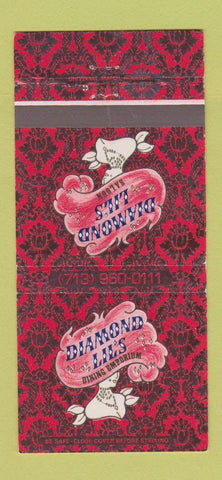 Matchbook Cover - Diamond Lil's Marriott Hotel Houston TX 30 Strike