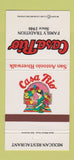 Matchbook Cover - Casa Rio Mexican Restaurant San Antonio TX 30 Strike