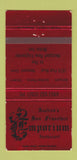 Matchbook Cover - Axelrod's San Francisco Emporium Westport CT WEAR 30 Strike