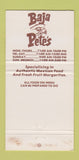 Matchbook Cover - Baja Pete's Chino CA Mexican Restaurant 30 Strike