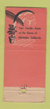 Matchbook Cover - Biltmore Hotel Santa Barbara CA WORN 30 Stick