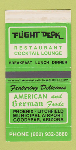 Matchbox - Flight Deck Restaurant Phoenix AZ Litchfield Airport Goodyear