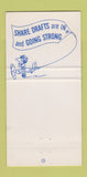 Matchbook Cover - FAA Western Credit Union Los Angeles CA 30 Strike