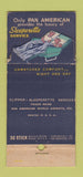 Matchbook Cover - Pan Am Airlines Australia DISPLAY WEAR 30 Stick