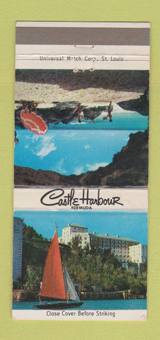 Matchbook Cover - Castle Harbour Bermuda 30 Strike