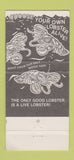 Matchbook Cover - Bookbinders Restaurant Philadelphia PA 30 Strike