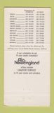 Matchbook Cover - Air New England East Boston MA 30 Strike