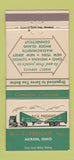 Matchbook Cover - ACE Freight Trucking Akron OH 30 Strike
