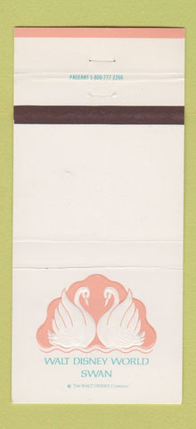 Matchbook Cover - Walt Disney World Swan Orlando FL 30 Strike