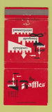 Matchbook Cover - The Raffles Restaurant Los Angeles CA WEAR 30 Strike
