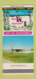 Matchbook Cover - Lakeview Motel Lake Charles LA 30 Strike