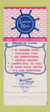 Matchbook Cover - Lakeview Motel Lake Charles LA 30 Strike
