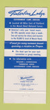 Matchbook Cover - Timberline Lodge Government Camp OR 30 Strike