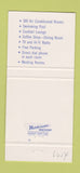 Matchbook Cover - Franklin Motor Inn Philadelphia PA 30 Strike
