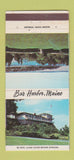 Matchbook Cover - Wonder View Motor Lodge Bar Harbor ME 30 Strike