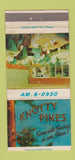 Matchbook Cover - Knotty Pines Restaurant Phoenix AZ 30 Strike