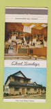 Matchbook Cover - Bonvechio's Restaurant Wainwright OH 30 Strike