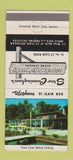 Matchbook Cover - Fisherman's Wharf St Clair MI 30 Strike