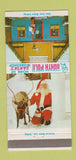 Matchbook Cover - North Pole Santa's Workshop NY 30 Strike