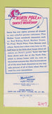 Matchbook Cover - North Pole Santa's Workshop NY 30 Strike