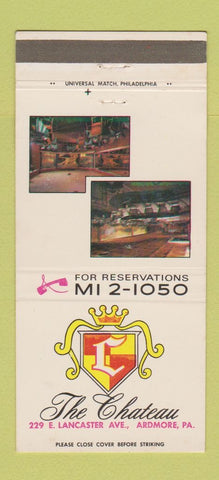 Matchbook Cover - The Chateau Ardmore PA 30 Strike