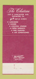Matchbook Cover - The Chateau Ardmore PA 30 Strike