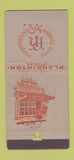 Matchbook Cover - Plakington House Milwaukee WI WORN 21 Strike Feature