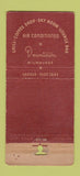 Matchbook Cover - Plakington House Milwaukee WI WORN 21 Strike Feature