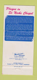 Matchbook Cover - North Pole Santa's Workshop NY WEAR 30 Strike