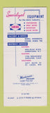 Matchbook Cover - Blaw Knox Dairy Equipment Mora MN 30 Strike